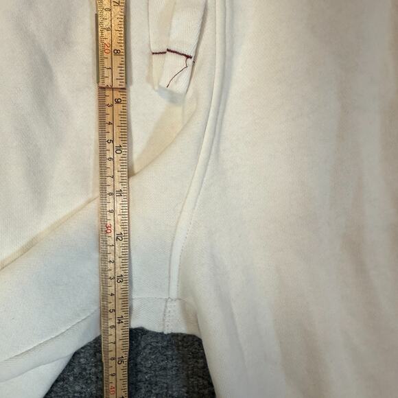 Hollister Vintage Sweatpants Adult Large White Logo Drawstring Spell Out 90s Y2K - Picture 6 of 11